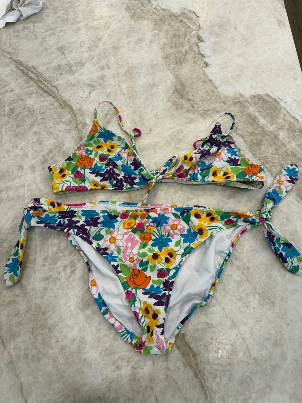 J. Crew Floral Bikini size XXL - Like New